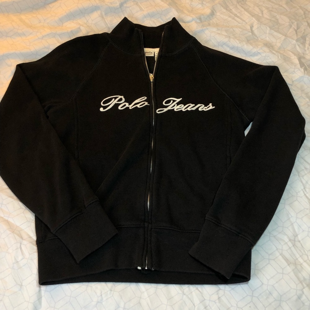 polo jeans zip up